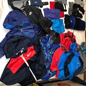 Huge lot Nike Under Armour Jordan. Make an offer!